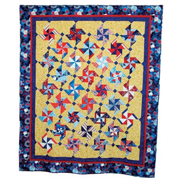 Made In America Quilt Pattern By Daisy Dell Pieced Patterns Quilterswarehouse