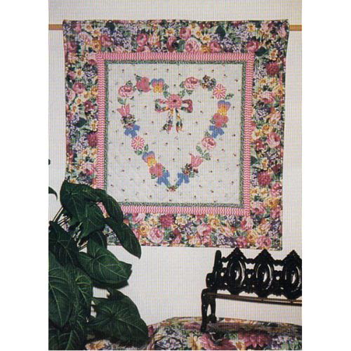 Heart In Bloom Wall Quilt Pattern Quilters Warehouse