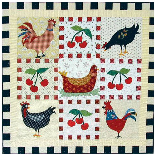 Chickens Cherries Checks Quilters Warehouses