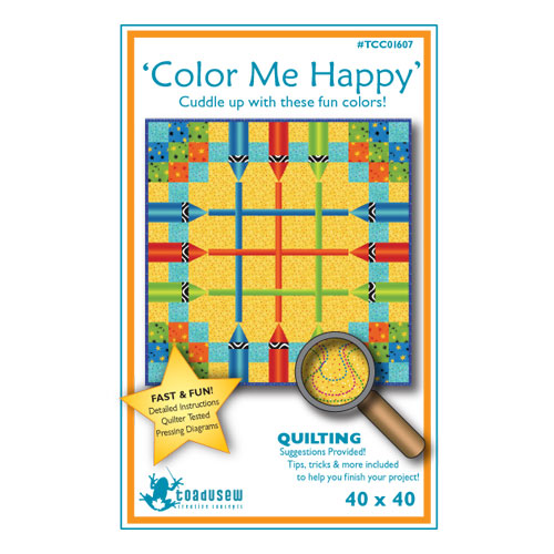 Color Me Happy Quilt Pattern Quilters Warehouses